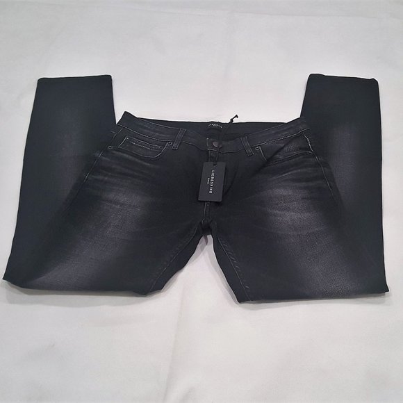 LIEBESKIND BERLIN BLACK WOMEN'S JEANS - Picture 2 of 5